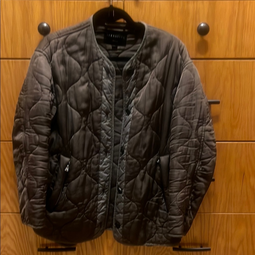 Men's Black Quilted Jacket
